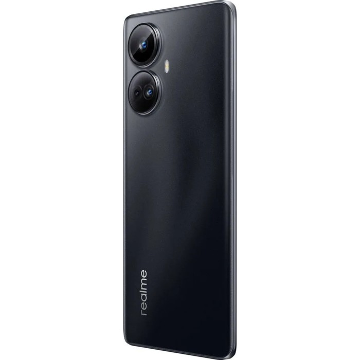 Смартфон Realme 10 Pro plus 5G, 6.7", 8Гб, 128Гб, 108Мп, 16Мп, 2sim, 5000мАч, черный - фото 51325851