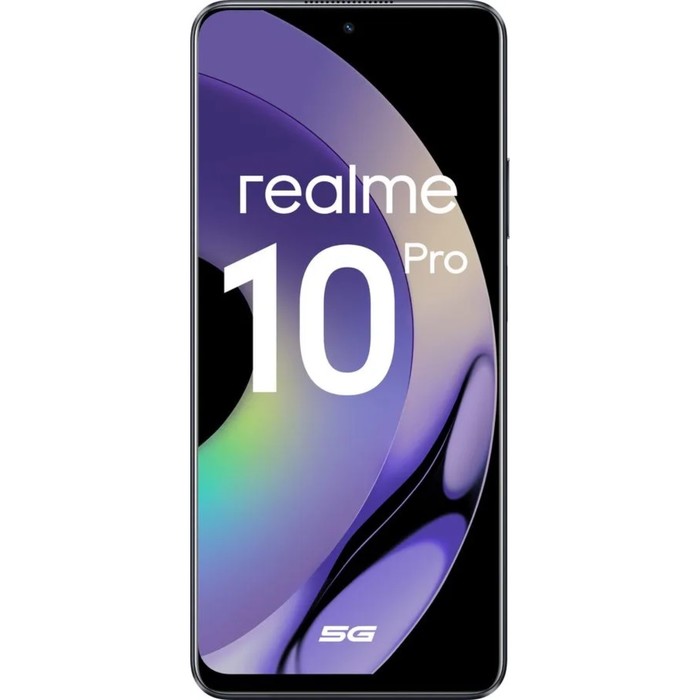 Смартфон Realme 10 Pro 5G, 6.72", 8Гб, 128Гб, 108Мп, 16Мп, 2sim, 5000мАч, черный - фото 51325859