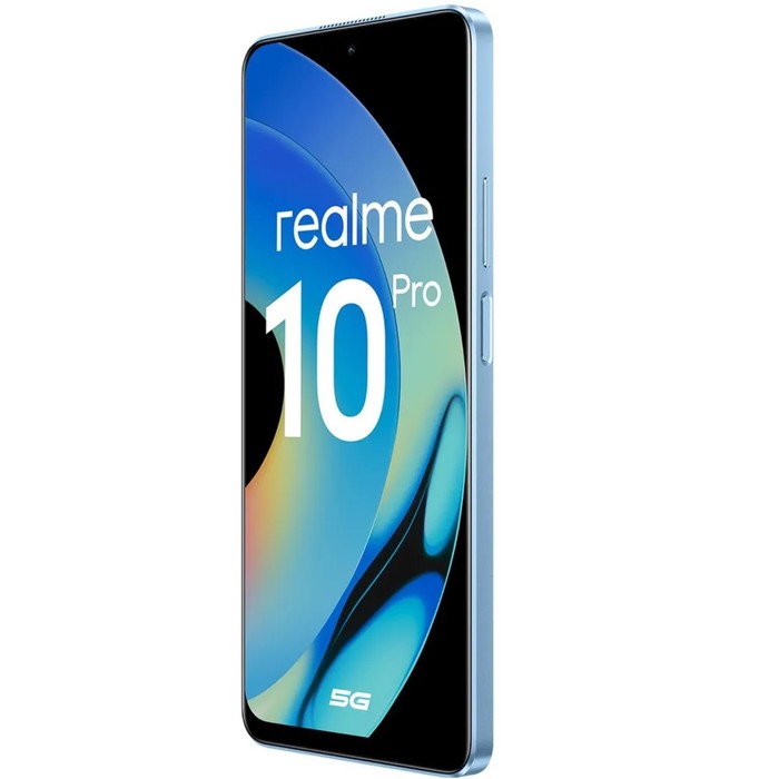 Смартфон Realme 10 Pro 5G, 6.72", 8Гб, 128Гб, 108Мп, 16Мп, 2sim, 5000мАч, голубой - фото 51325867