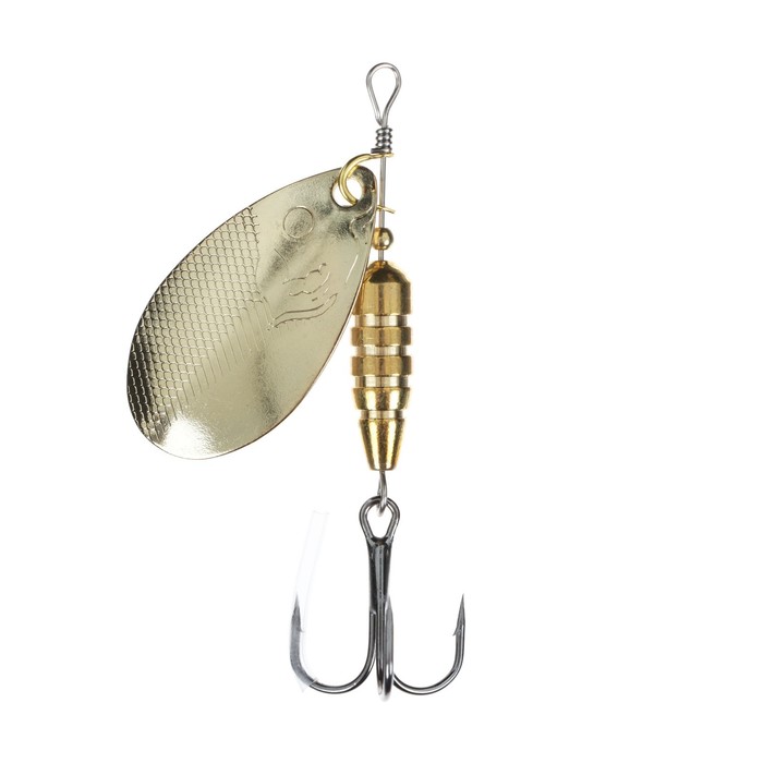 

Блесна вращающаяся Namazu Balna-Zzar, 9.5 г, цвет латунь