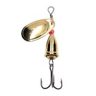 Блесна вращающаяся Namazu Lothar, 5 г, цвет 02 латунь - Фото 1