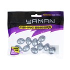 Груз Оливка скользящая "ЯМАН", 40 г (комплект 10 шт) - фото 24245888