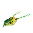 Лягушка-незацепляйка Namazu FROG, 6 см, 12 г, цвет 18, крючок-двойник YR Hooks - фото 10340150