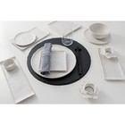 Блюдо для подачи Magistro Slate, 16×16 см, фарфор, белое - Фото 8