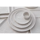 Блюдо для подачи Magistro Slate, d=16.1 см, фарфор, белое - Фото 7