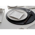 Блюдо фарфоровое для подачи Magistro Slate, 21×1,6 см, цвет белый - фото 4374825