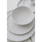 Блюдо для подачи Magistro Slate, d=21 см, фарфор, белое - Фото 9