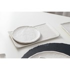 Блюдо для подачи Magistro Slate, 25×12 см, фарфор, белое - Фото 9