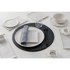 Блюдо для подачи Magistro Slate, 27.5×27.5 см, фарфор, белое - Фото 7