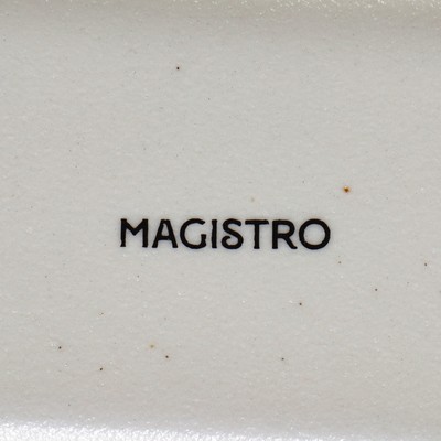 Блюдо для подачи Magistro Slate, 26.5×15 см, фарфор, белое