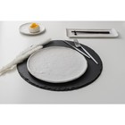 Блюдо для подачи Magistro Slate, d=27.2 см, фарфор, белое - Фото 8