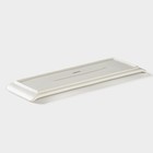 Блюдо фарфоровое для подачи Magistro Slate, 30×10 см, белое - Фото 3
