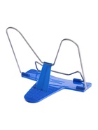 Подставка для книг Calligrata «ПРЕСТИЖ», с пластмассовым упором, европодвес, синяя - Фото 2