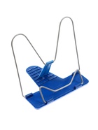 Подставка для книг Calligrata «ПРЕСТИЖ», с пластмассовым упором, европодвес, синяя - Фото 7