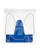 Подставка для книг Calligrata «ПРЕСТИЖ», с пластмассовым упором, европодвес, синяя  (артикул 7735099)  большой выбор товаров оптом и в розницу по низким ценам с доставкой