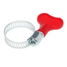 Хомут с «барашком» ZEIN engr, сквозная просечка, диаметр 16-25 мм, ширина 8 мм - Фото 3