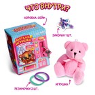 Мягкая игрушка с сюрпризом «Медведь» - Фото 3