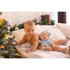Подарочный набор: мягкая игрушка «Медвежонок» + держатель для пустышки, голубой - фото 8540507
