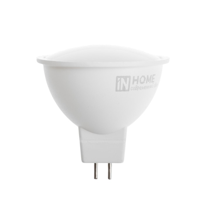 Лампа светодиодная IN HOME LED-JCDR-VC, 4 Вт, 230 В, GU5.3, 3000 К, 320 Лм - фото 1907661757