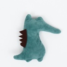 Игрушка для кошек, «Крокодил», с кошачьей мятой, 10 см, зелёная - Фото 3