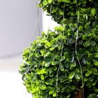 Гирлянда «Конский хвост» 10 нитей по 2 м, серебристая нить, 200 LED, свечение мульти, 2 режима, солнечная батарея - фото 22088343