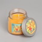 Свеча  ароматическая в стекле 6,3см, 100мл, тропические фрукты - фото 6845650