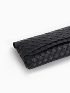 Футляр для очков на ремешке, однотонный, размер 16.5×7×1.8 см, чёрный - Фото 5