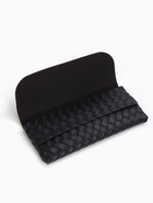 Футляр для очков на ремешке, однотонный, размер 16.5×7×1.8 см, чёрный - Фото 4