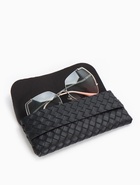 Футляр для очков на ремешке, однотонный, размер 16.5×7×1.8 см, чёрный - Фото 10