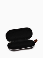 Футляр для очков на молнии, однотонный, размер 17×0.7.6×3.6 см, коричневый - Фото 3