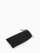 Чехол для очков на затяжке, плотность 110 г/м², размер 8.7×0.5×17.5 см, чёрный - Фото 5