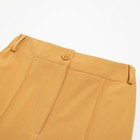 Брюки женские MINAKU: Classic цвет горчичный, р-р 46 - Фото 9
