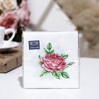 Салфетки бумажные Art Bouquet "Прекрасная роза", 20x20, 2 слоя, 30 листов - фото 319337246