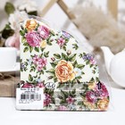 Салфетки бумажные Art Bouquet Rondo"Поле роз", d32, 3 слоя, 12 листов - фото 44124580