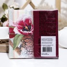 Салфетки бумажные Bouquet de Luxe "Натюрморт с тюльпанами"бордовые, 2 слоя,33x33, 20 листов - Фото 2