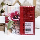 Салфетки бумажные Bouquet de Luxe "Натюрморт с тюльпанами"красный, 2 слоя,33x33, 20 листов - Фото 2