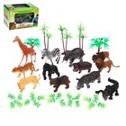 УЦЕНКА Набор животных «Зоопарк», с ковром 9569653