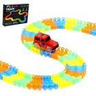 Автотрек Flash Track, гибкий, светится в темноте, 248 см, 181 деталь, уценка 9569666