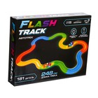 Автотрек Flash Track, гибкий, светится в темноте, 248 см, 181 деталь, уценка 9569666