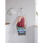 Фартук кухонный с фотопринтом «Сердце на машине», регулируемый, размер OS - Фото 2