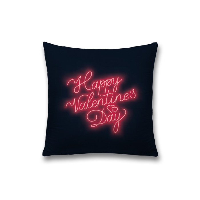 Наволочка декоративная «Valentine's Day», на молнии, размер 45х45 см - Фото 1