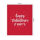 Скатерть на стол «День святого Валентина», прямоугольная, оксфорд, размер 120х145 см - Фото 2