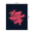 Скатерть на стол «Valentine's Day», прямоугольная, оксфорд, размер 120х145 см - Фото 2