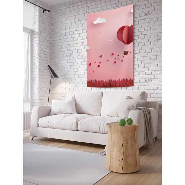 Декоративное панно с фотопечатью «Путешествие сердца», вертикальное, размер 100х150 см