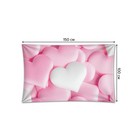 Декоративное панно с фотопечатью «Вкусные сердечки», горизонтальное, размер 100х150 см - Фото 2
