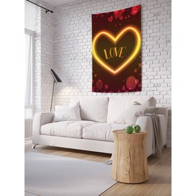 Декоративное панно с фотопечатью «Love», вертикальное, размер 150х200 см