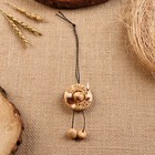 Подвеска в автомобиль «Ни гвоздя, ни жезла», 7 см, можжевельник - Фото 4