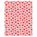 Подушка валик «Сердечки на полосках, декоративная, размер 16х45 см - Фото 2