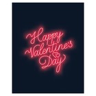 Подушка валик «Valentine's Day, декоративная, размер 16х45 см - Фото 2