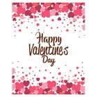 Подушка валик «День святого Валентина, декоративная, размер 16х45 см - Фото 2